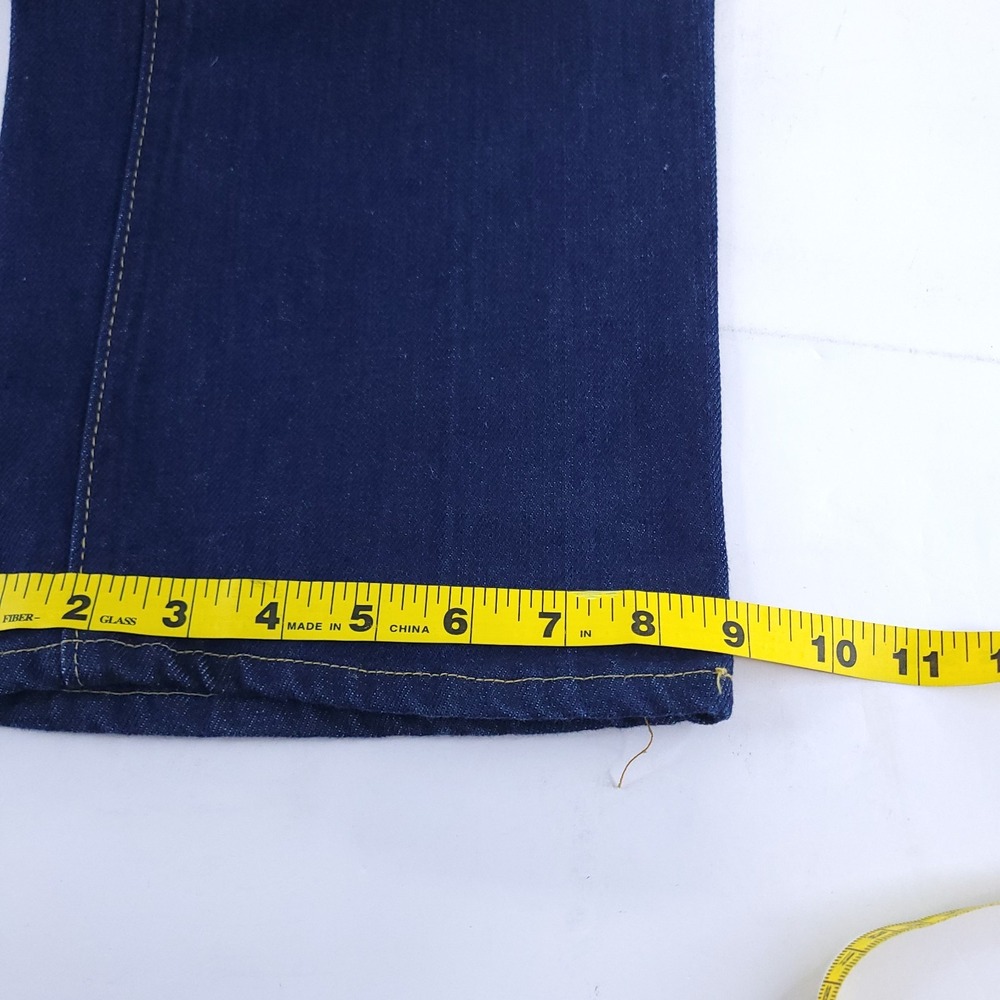 Vtg 90s Riders Denim by Lee High Waist Straight Leg Mom Jeans Size 15 Meas 30x35 - Picture 8 of 12